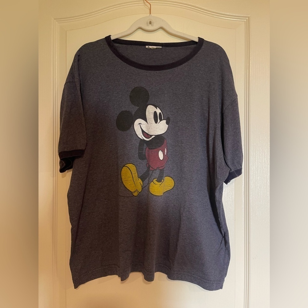 Dark grey Mickey Mouse t shirt​​​​​​​